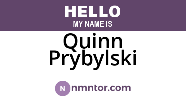 Quinn Prybylski