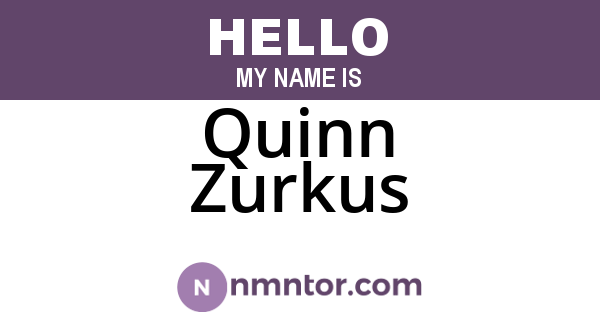 Quinn Zurkus