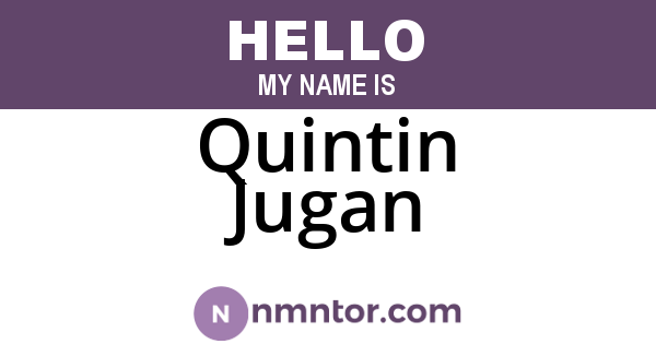Quintin Jugan