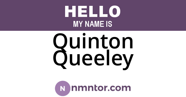 Quinton Queeley