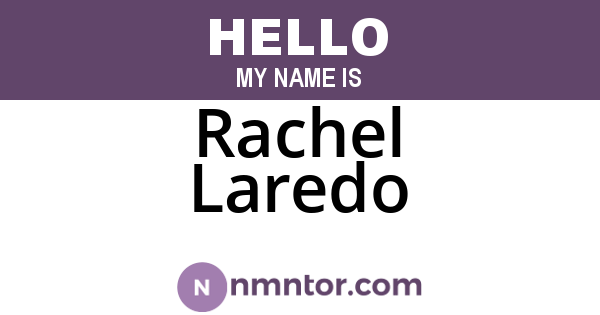Rachel Laredo