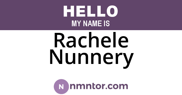 Rachele Nunnery