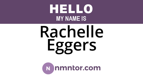 Rachelle Eggers
