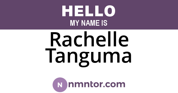 Rachelle Tanguma
