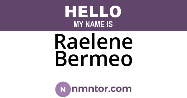 Raelene Bermeo