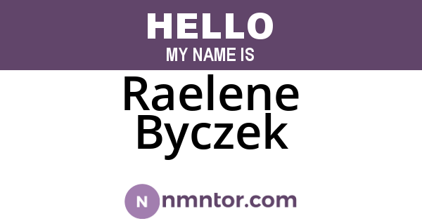 Raelene Byczek