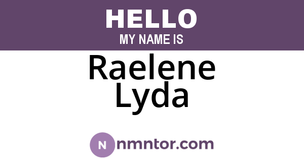 Raelene Lyda