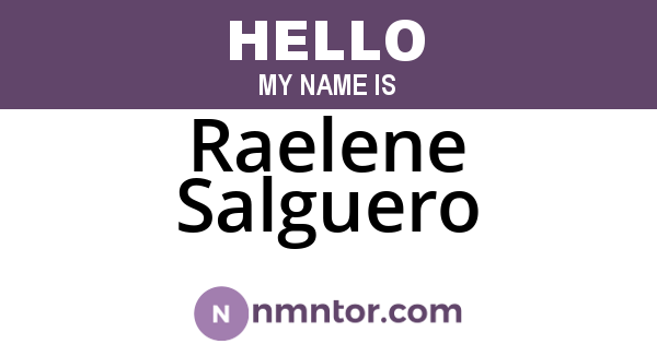 Raelene Salguero