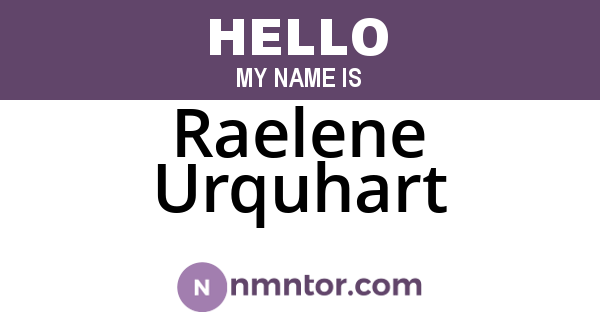 Raelene Urquhart
