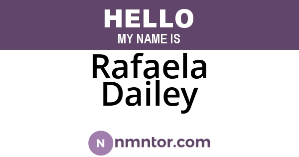 Rafaela Dailey
