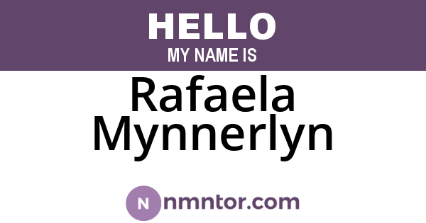 Rafaela Mynnerlyn