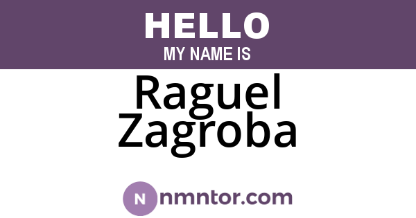Raguel Zagroba