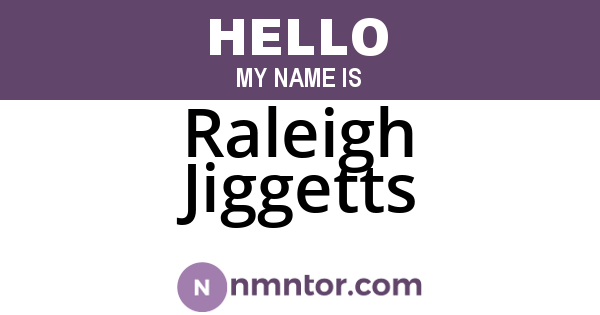 Raleigh Jiggetts
