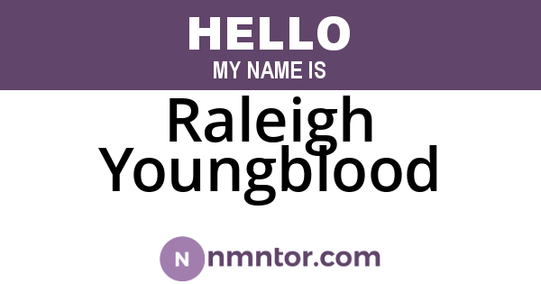 Raleigh Youngblood