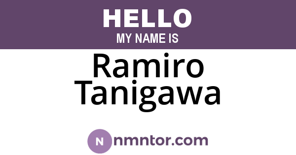 Ramiro Tanigawa