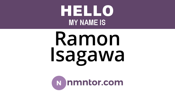Ramon Isagawa