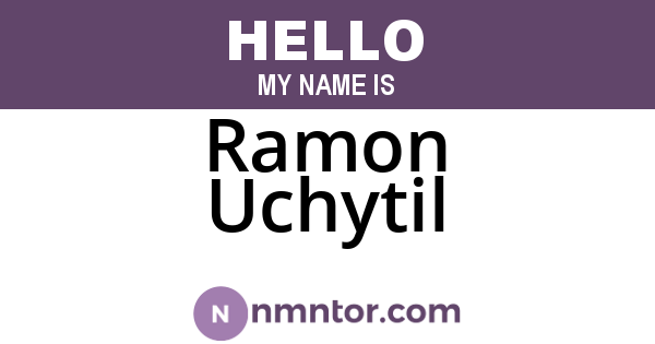 Ramon Uchytil