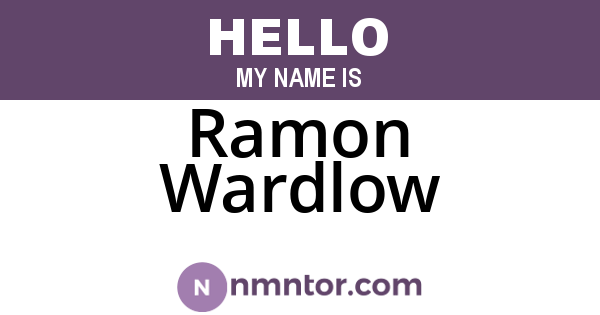 Ramon Wardlow