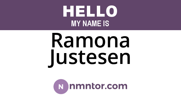 Ramona Justesen