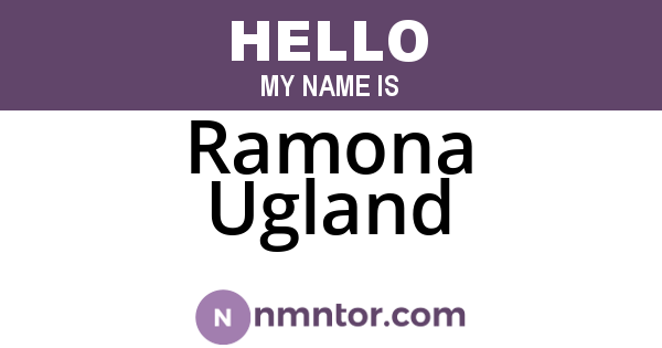 Ramona Ugland