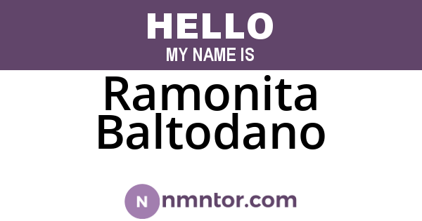 Ramonita Baltodano