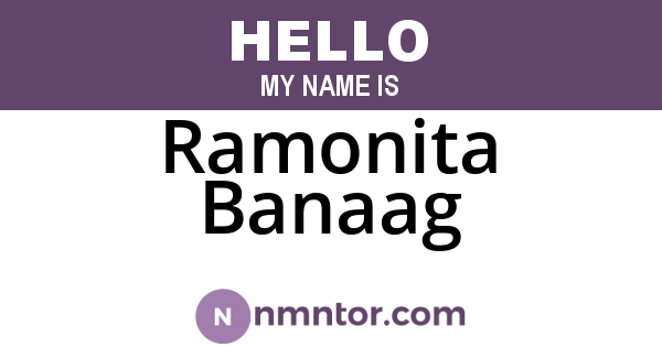 Ramonita Banaag
