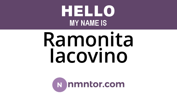 Ramonita Iacovino