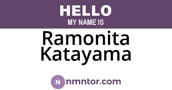 Ramonita Katayama