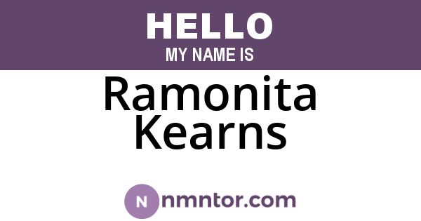 Ramonita Kearns