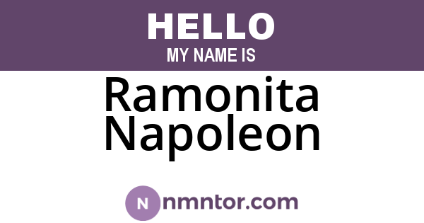 Ramonita Napoleon