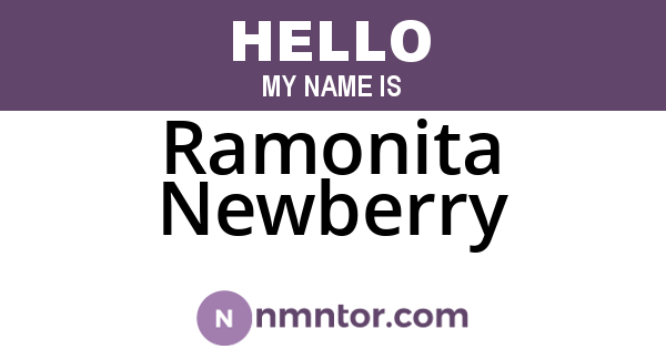 Ramonita Newberry