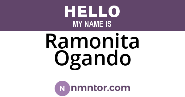 Ramonita Ogando