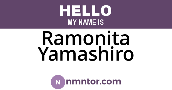 Ramonita Yamashiro