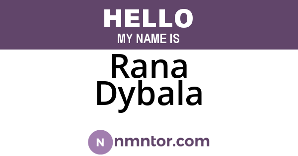 Rana Dybala