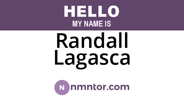 Randall Lagasca