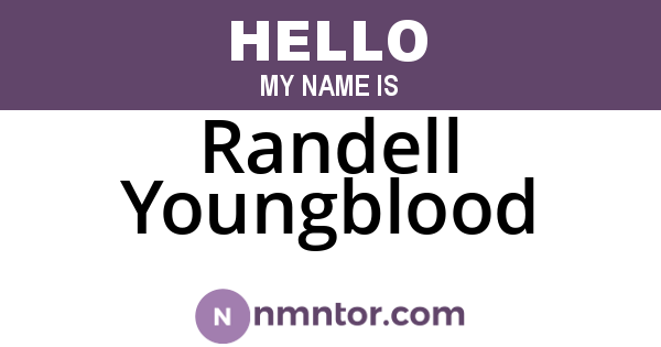 Randell Youngblood