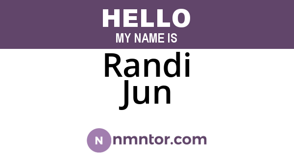 Randi Jun