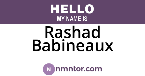 Rashad Babineaux