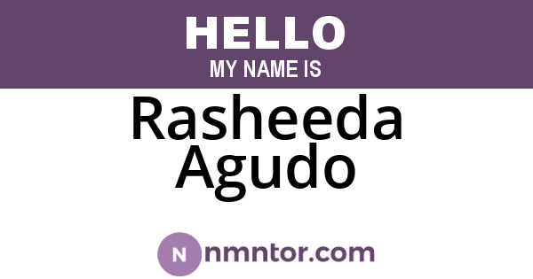 Rasheeda Agudo