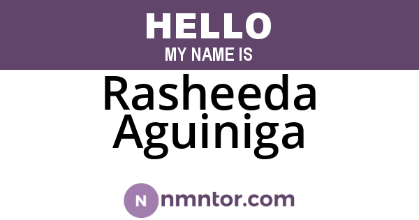 Rasheeda Aguiniga