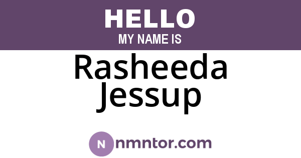Rasheeda Jessup