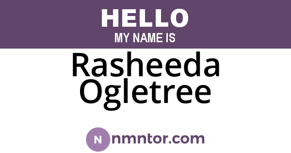 Rasheeda Ogletree