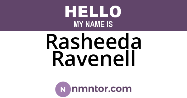 Rasheeda Ravenell