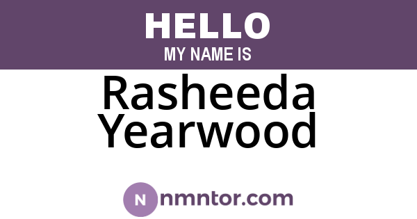 Rasheeda Yearwood