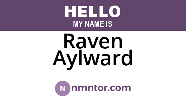 Raven Aylward