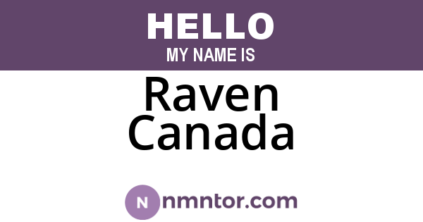 Raven Canada
