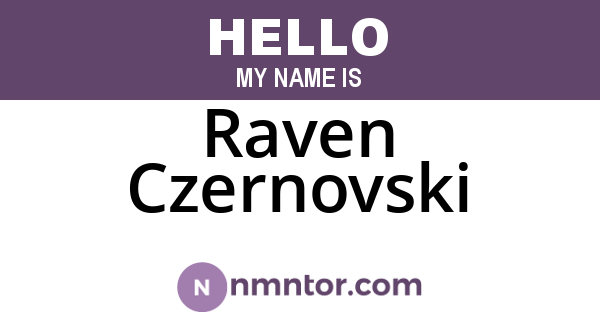 Raven Czernovski