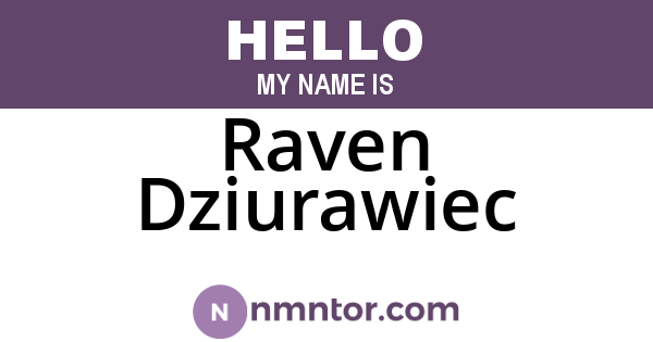 Raven Dziurawiec