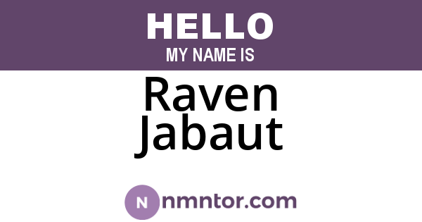 Raven Jabaut