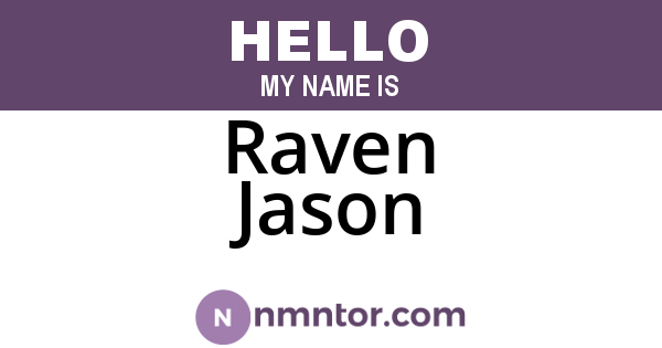 Raven Jason